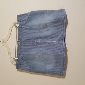 True blue women's size 22 striped jean skorts